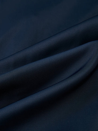 Cape Sleeve Maxi Shirtdress - Blue