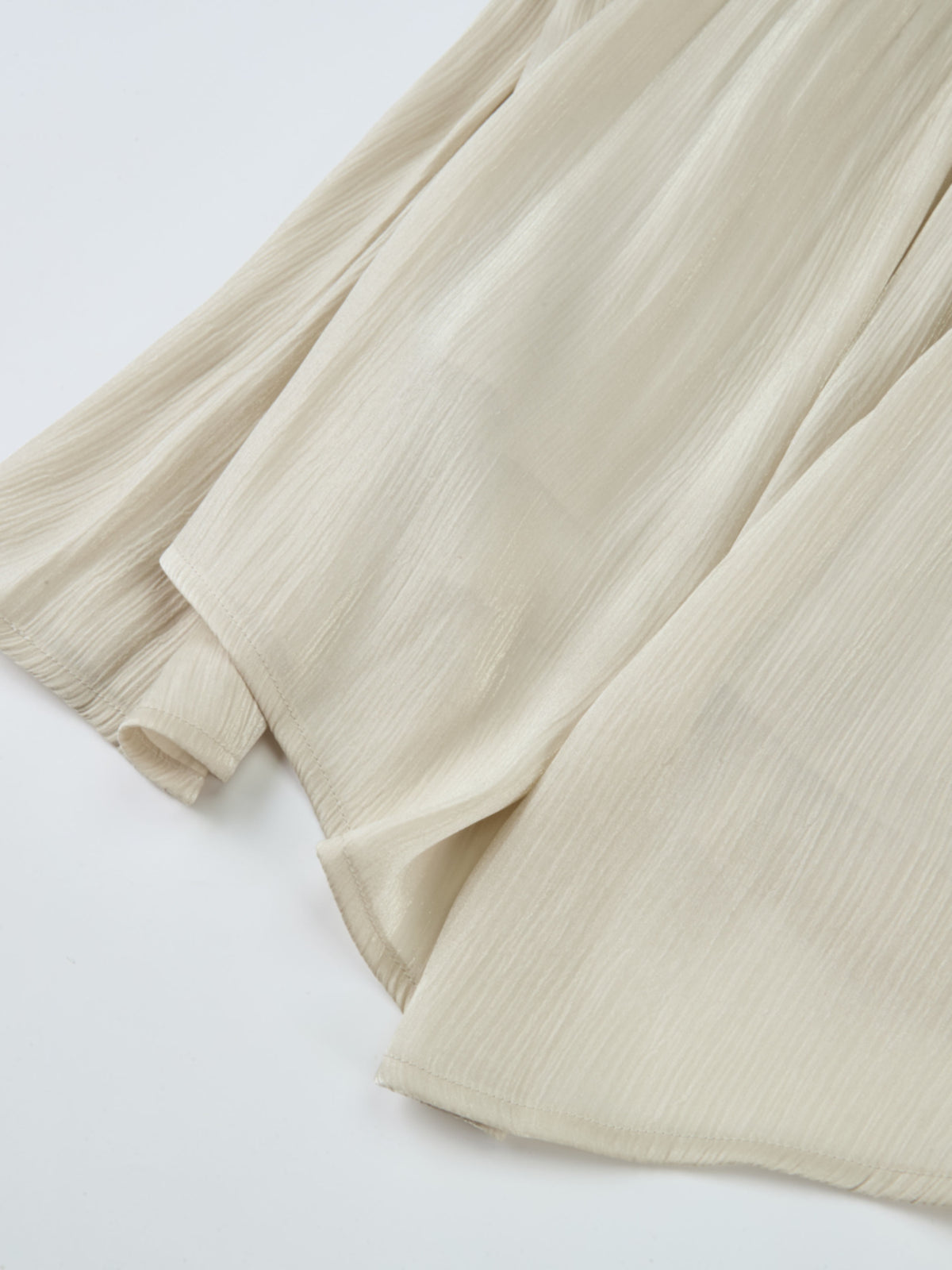 Embellished Yoke Dress - Cream
