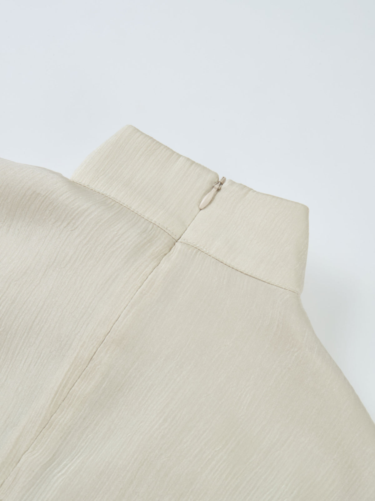 Embellished Yoke Dress - Cream