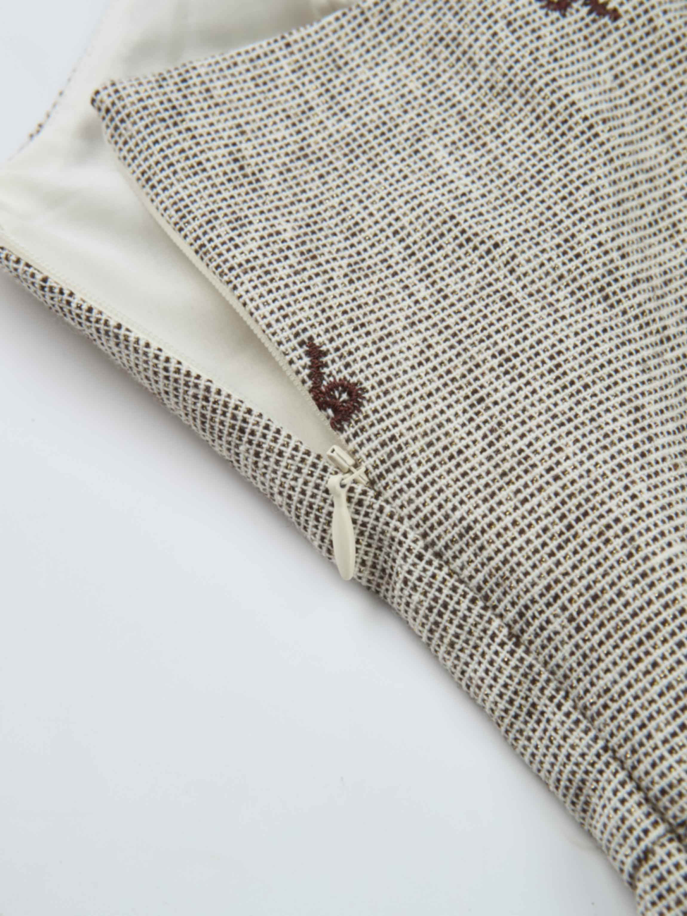 Buckle Detail Prairie Jumper - Brown