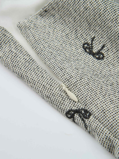 Buckle Detail Prairie Jumper - Black