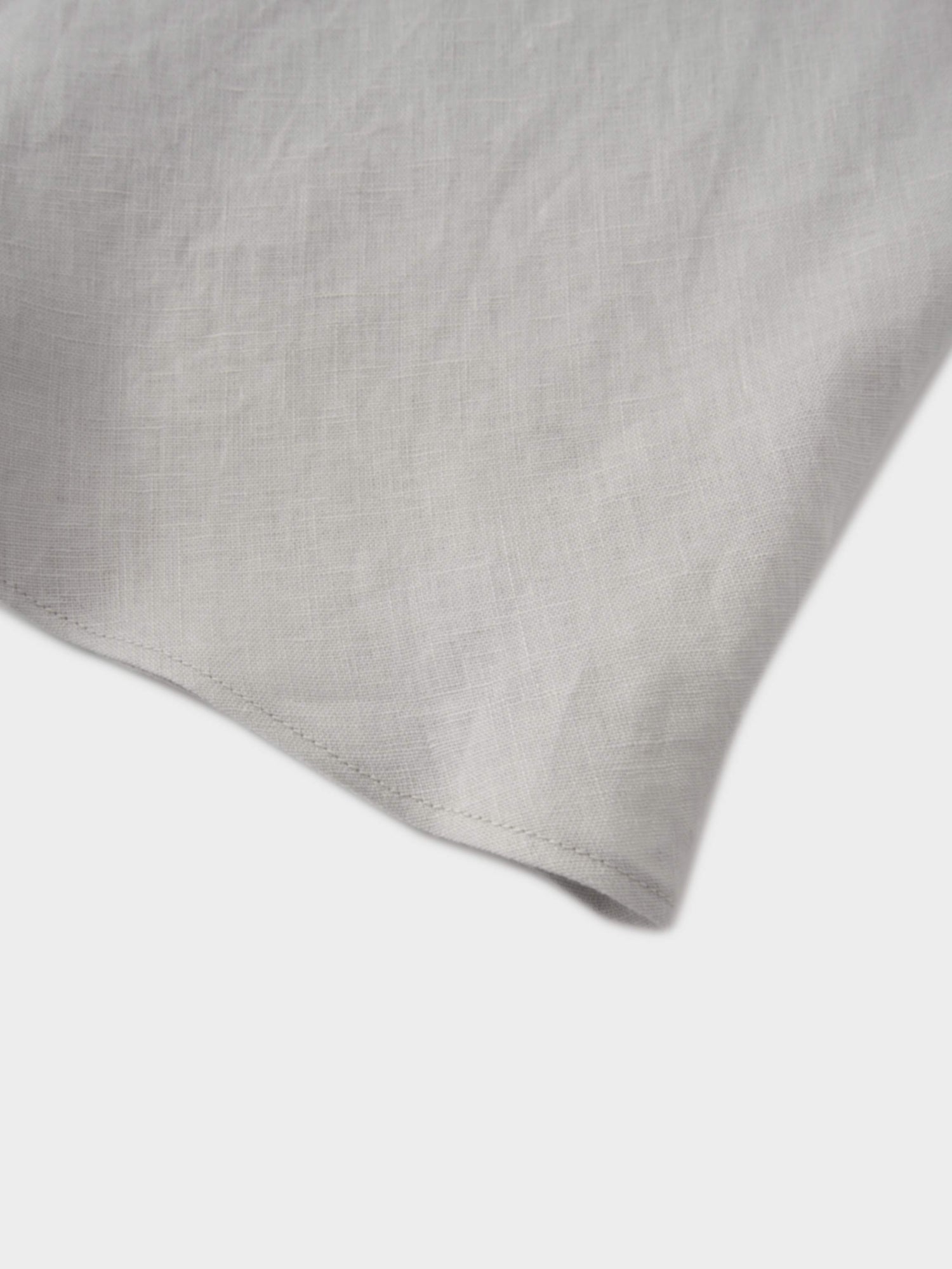 Linen Slip Skirt-Grey