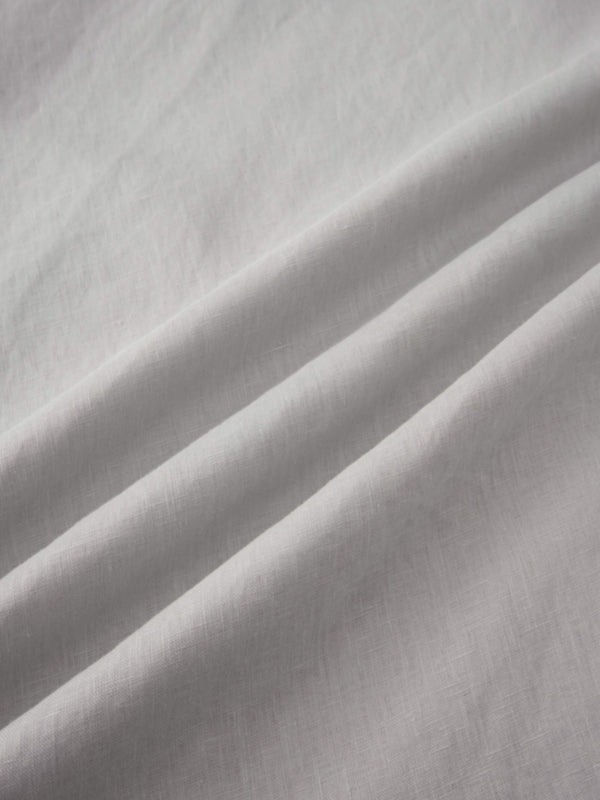 Linen Slip Skirt-Grey