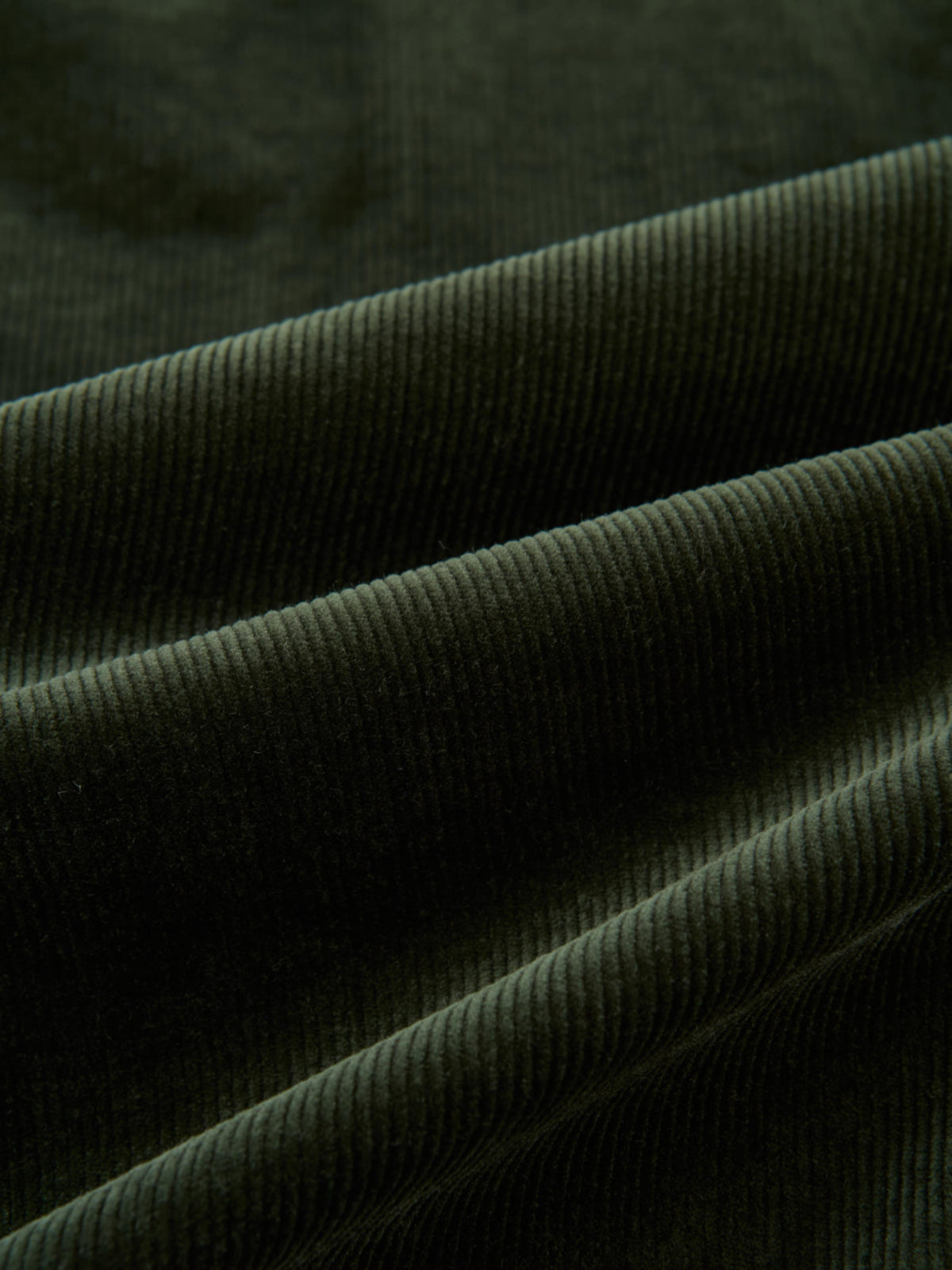 Chain Detail Corduroy Skirt - Emerald Green