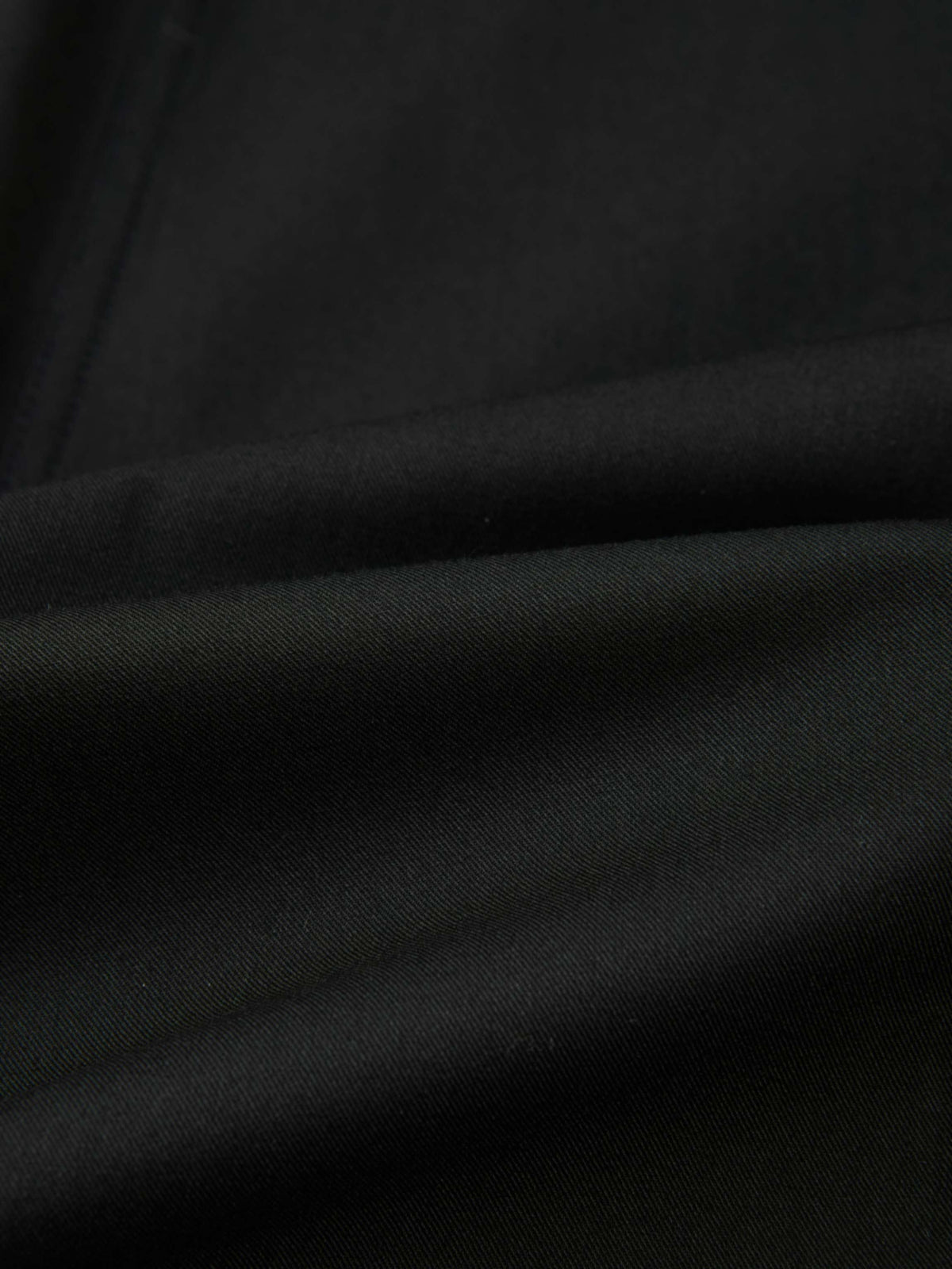 High Waisted Seamed Skirt - Black