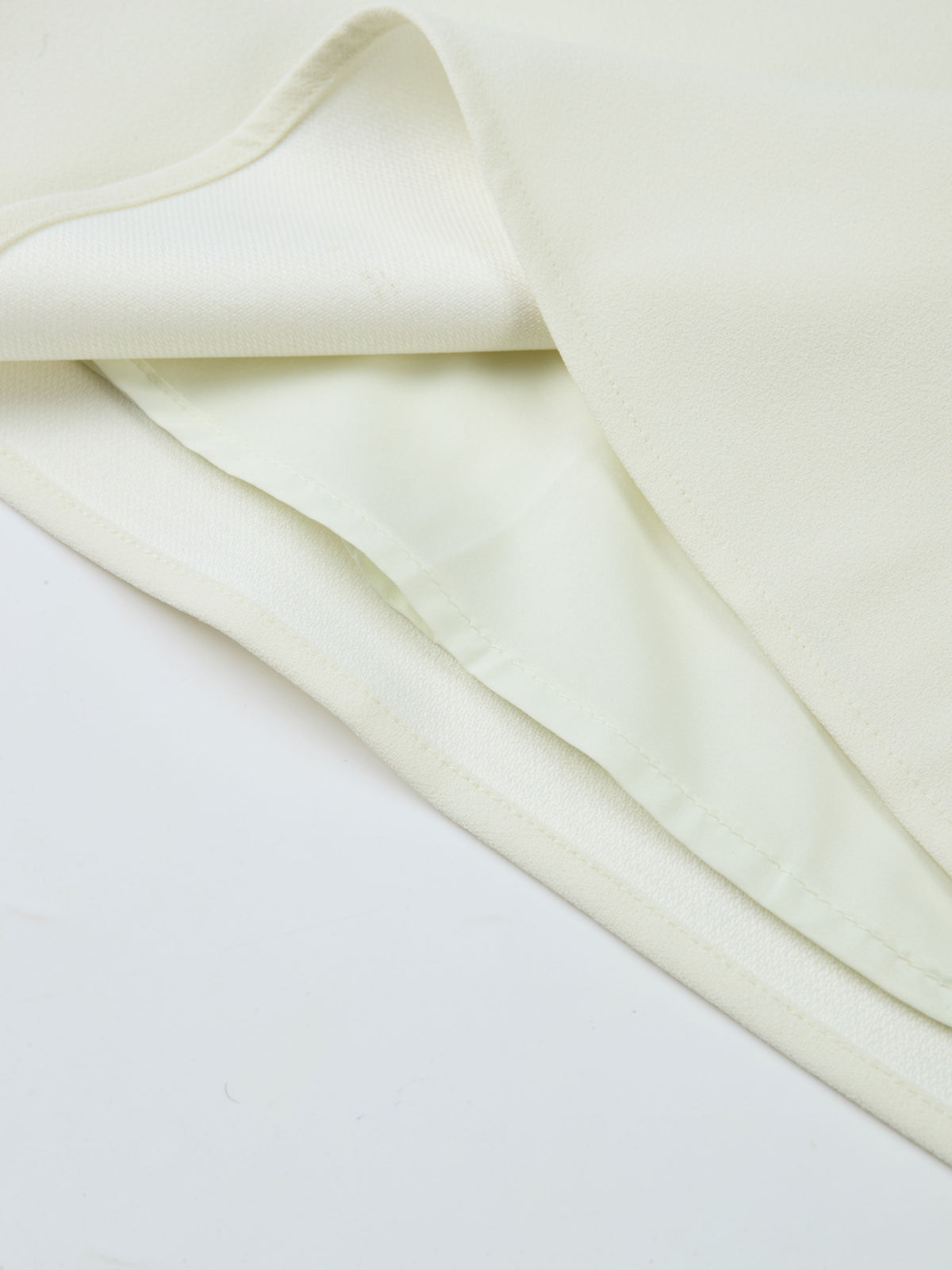 Aline Embelished Pocket Skirt - Cream