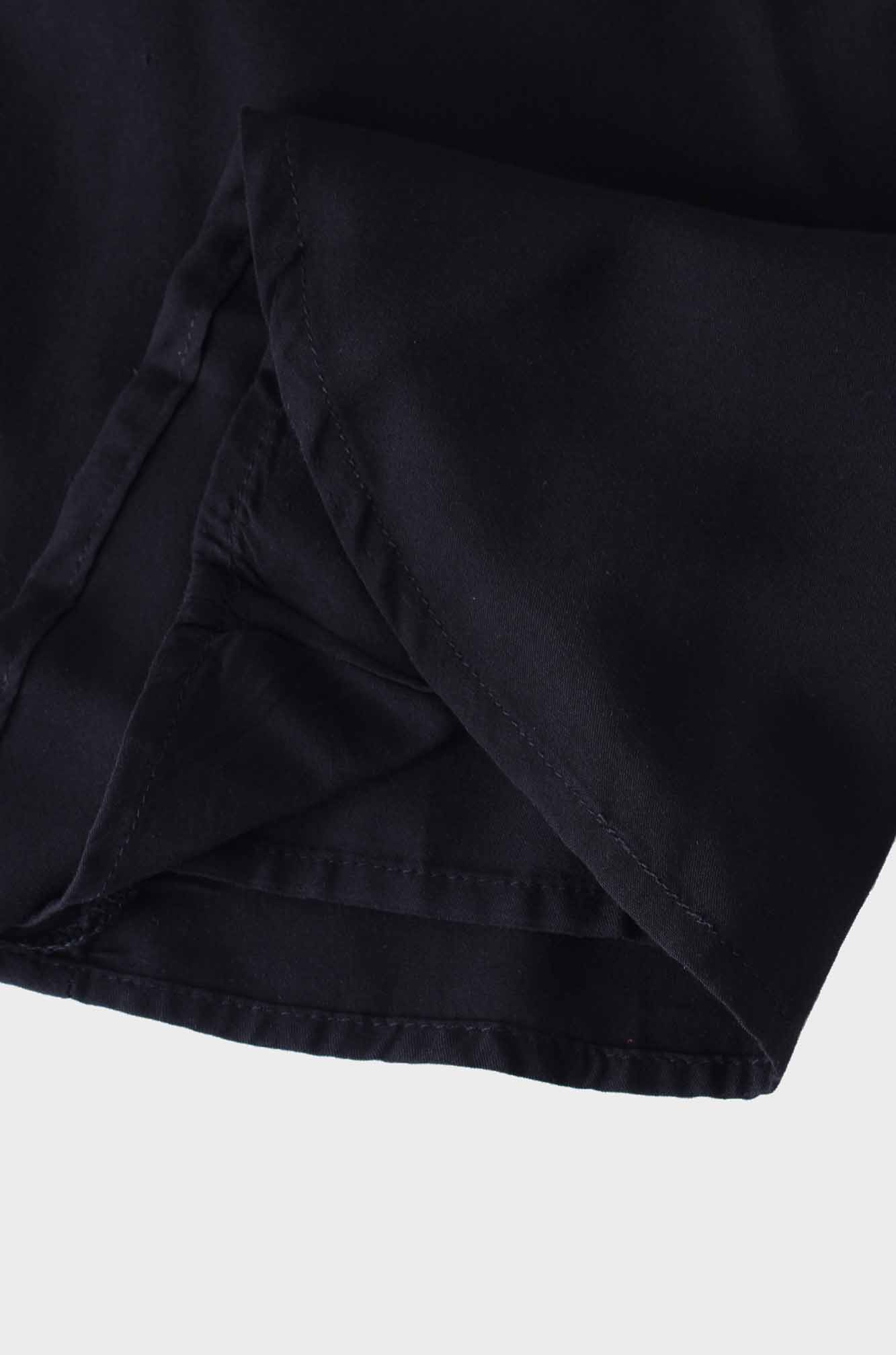 TRUMPET FLARE SKIRT-BLACK