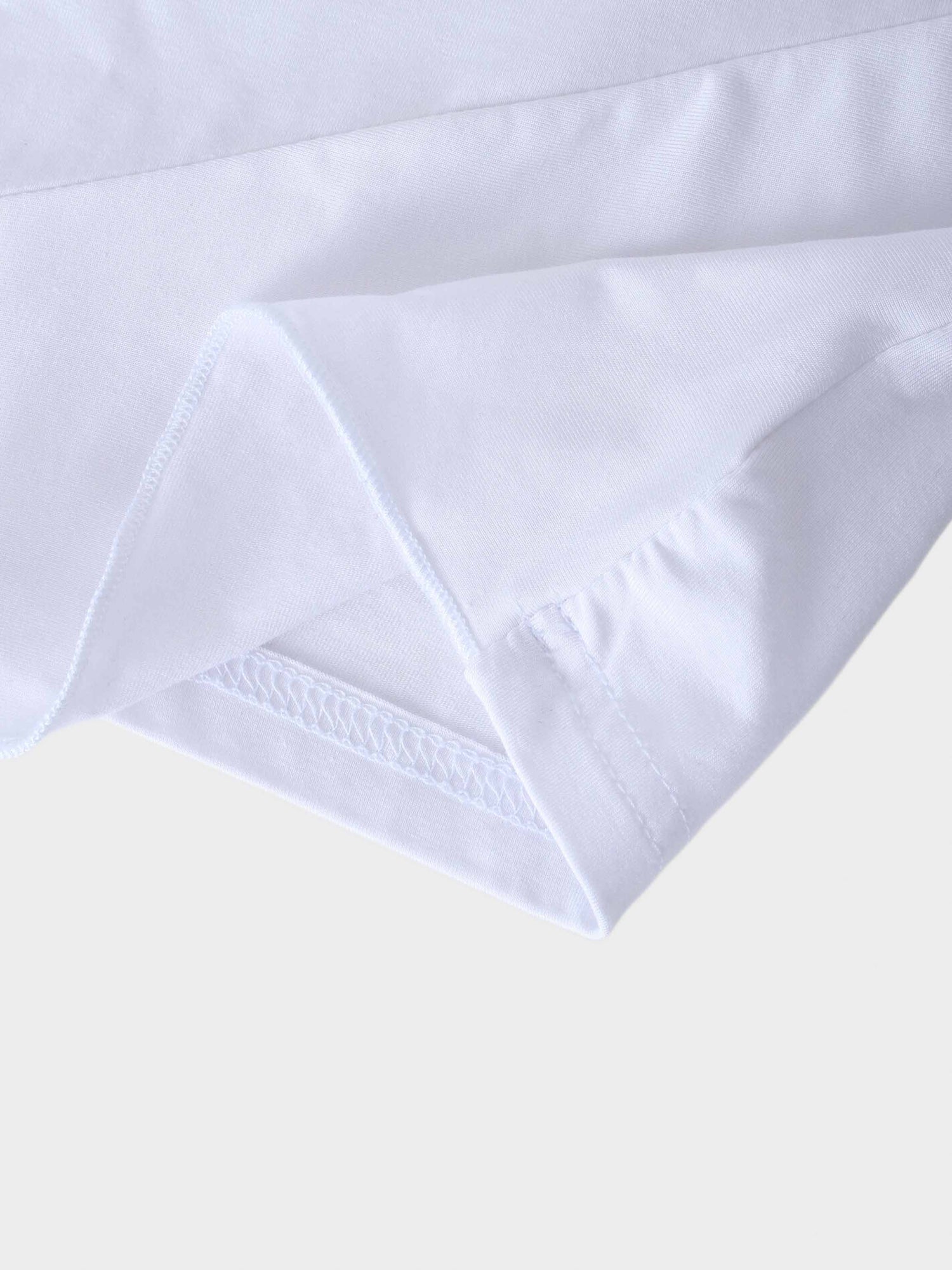 Wrap Tie Tee-White