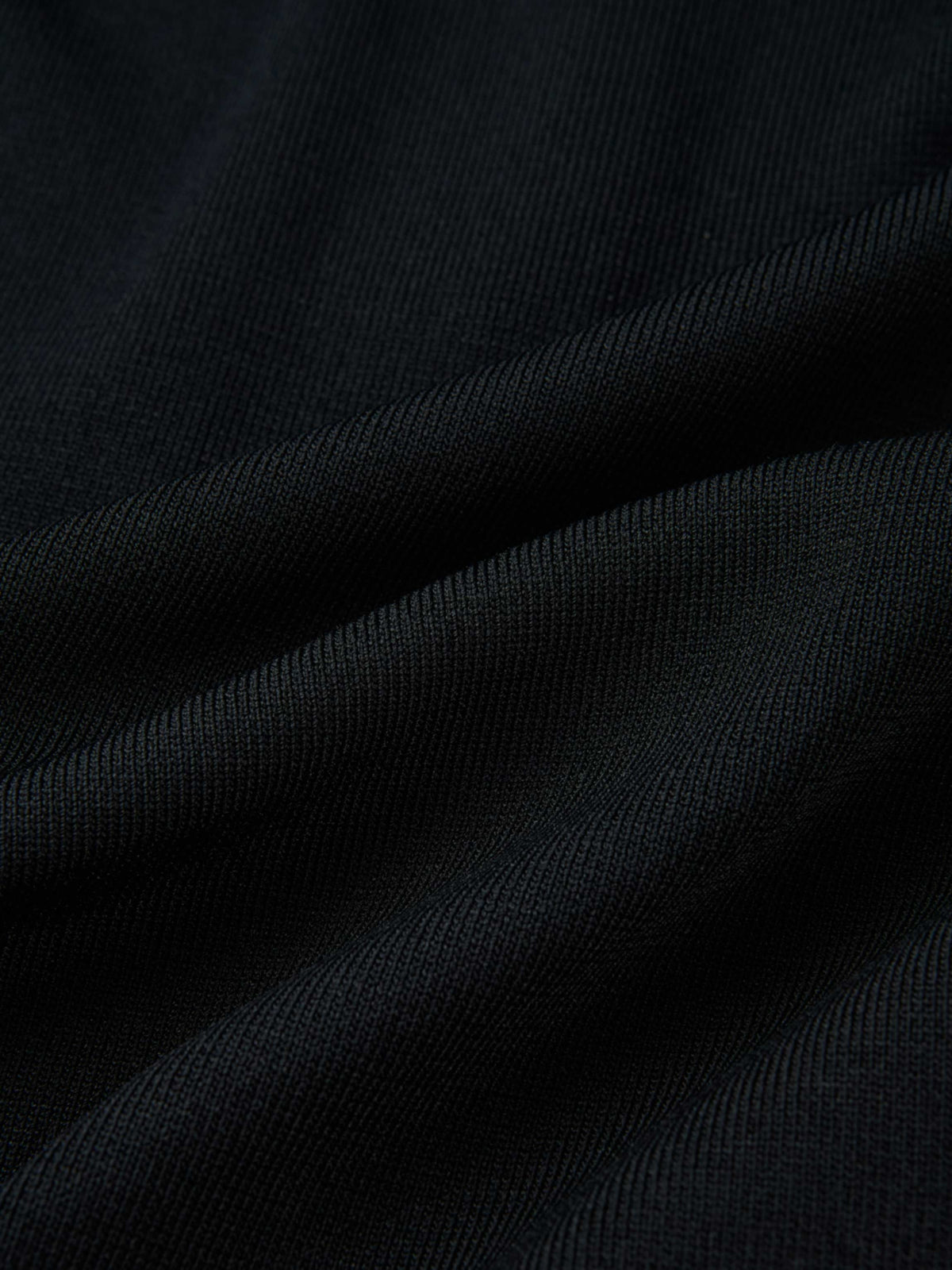 Side Buckle Knit Dress - Black