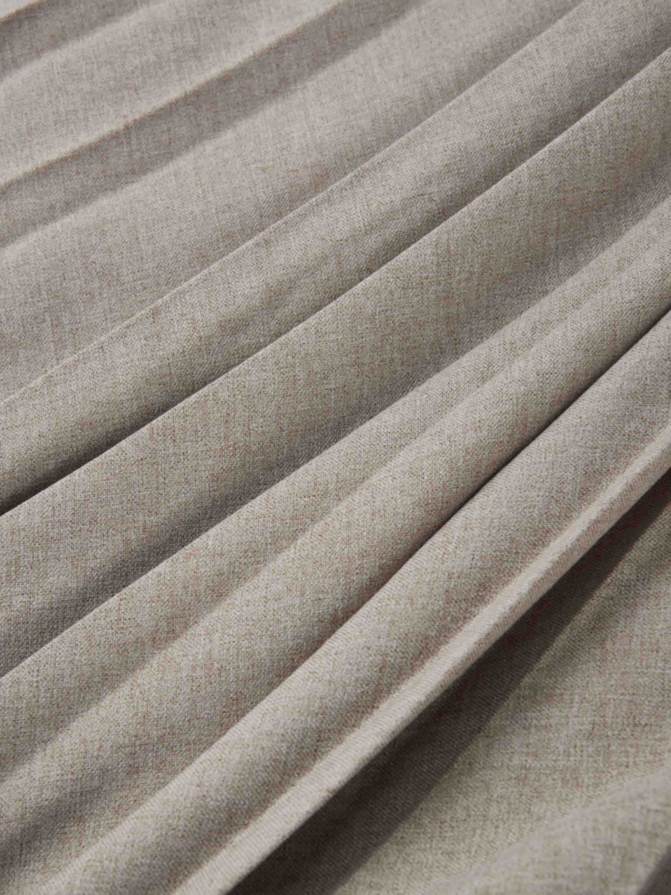 Marni Pleated Skirt 36"- Heathered Taupe