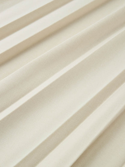 Marni Pleated Skirt 36"- Cream