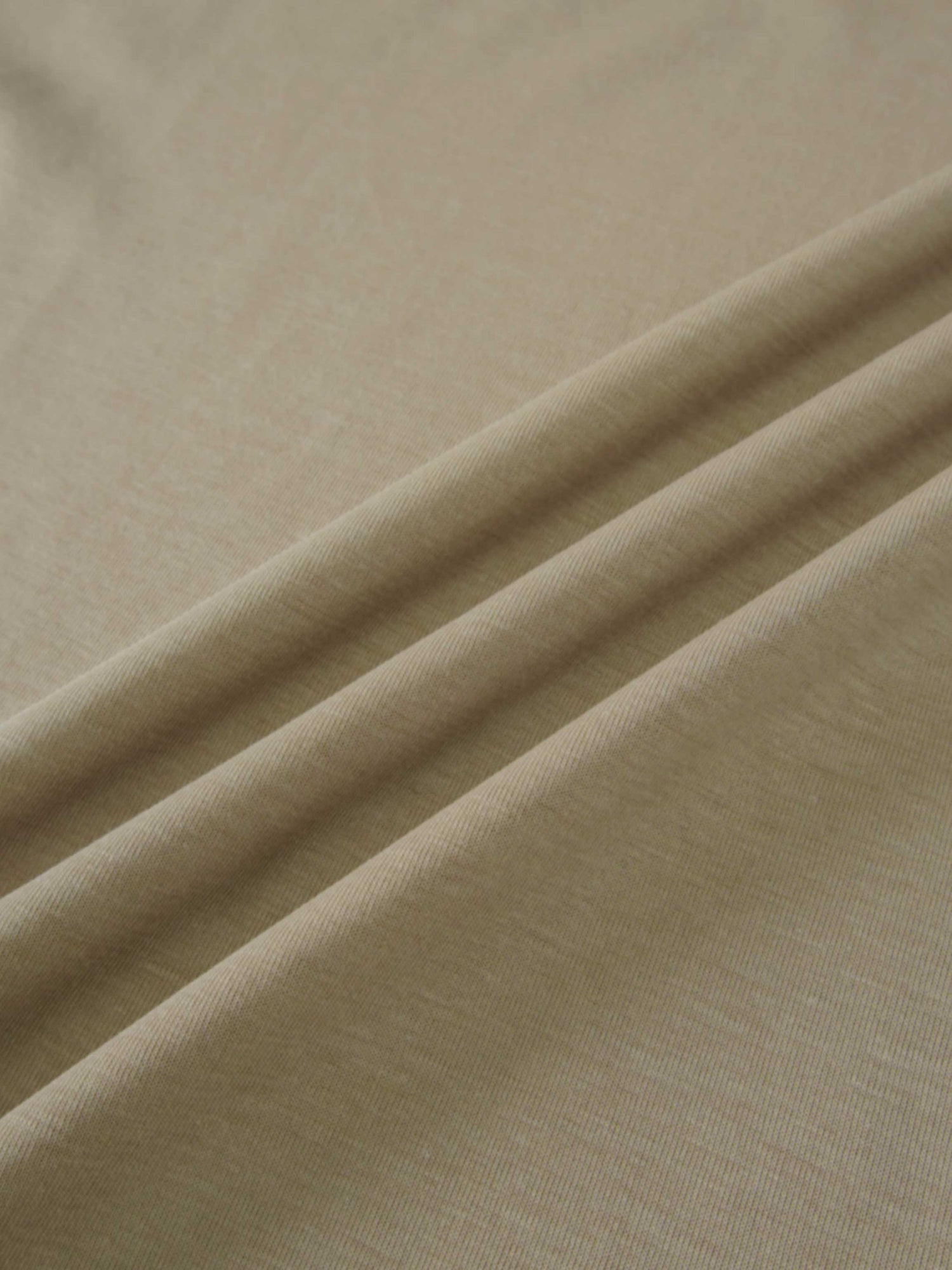 Side Tie T-Shirt Dress-Fawn