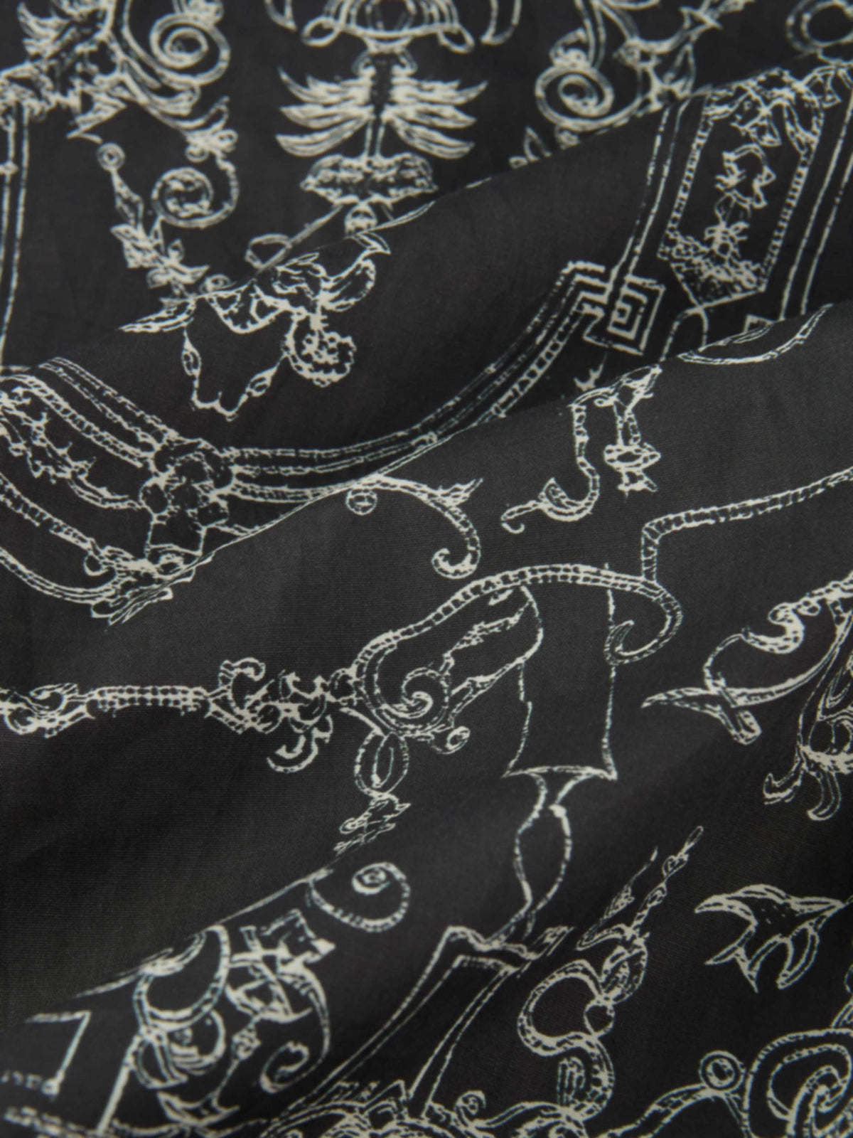 Printed Blouse - Grey
