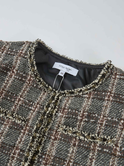 Boucle Jacket - Grey