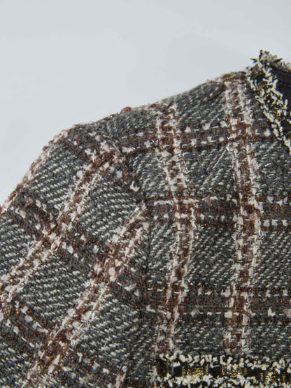 Boucle Jacket - Grey