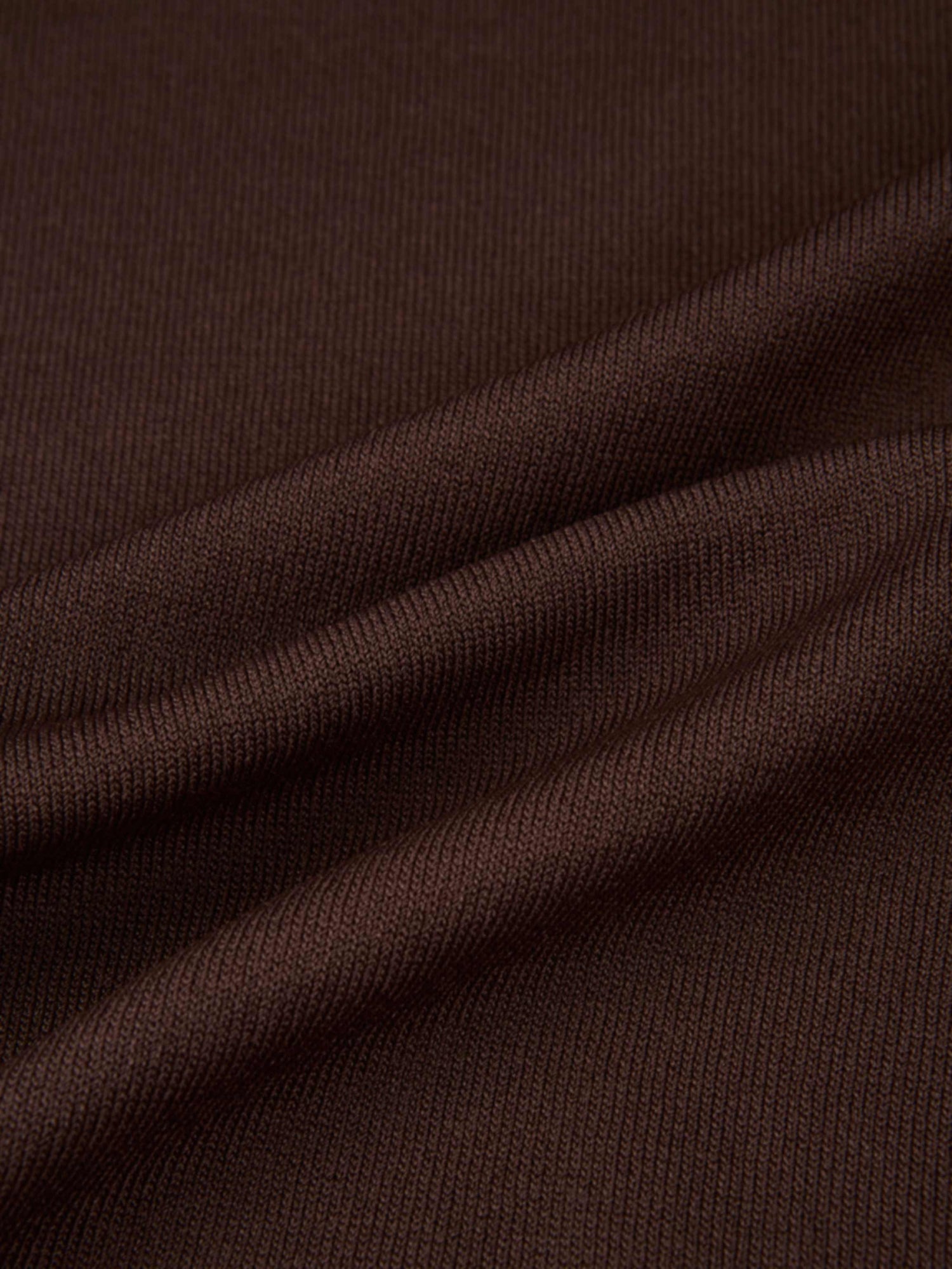 Shoulder Detail Turtleneck - Brown