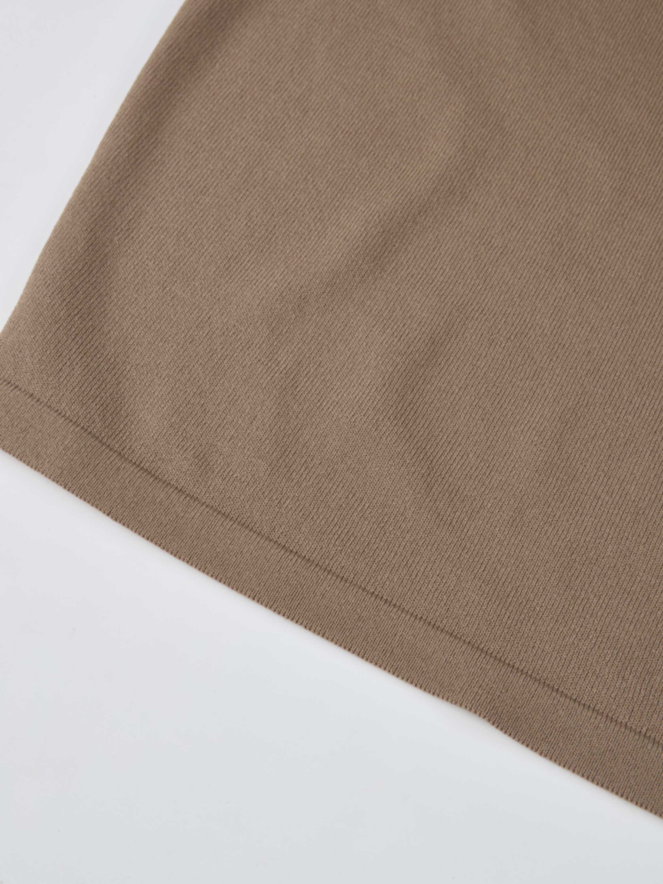 Shoulder Detail Turtleneck - Warm Taupe