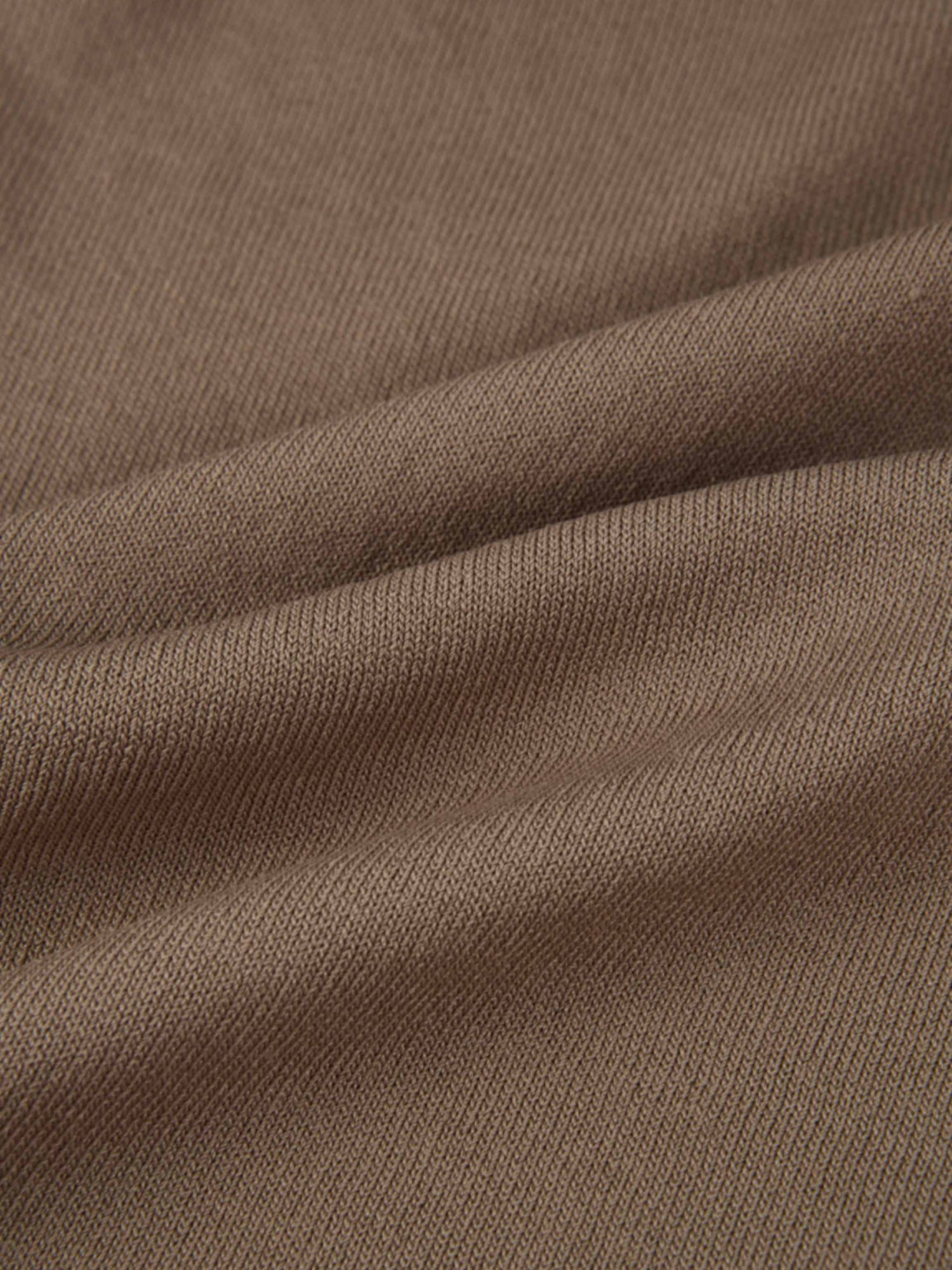 Shoulder Detail Turtleneck - Warm Taupe