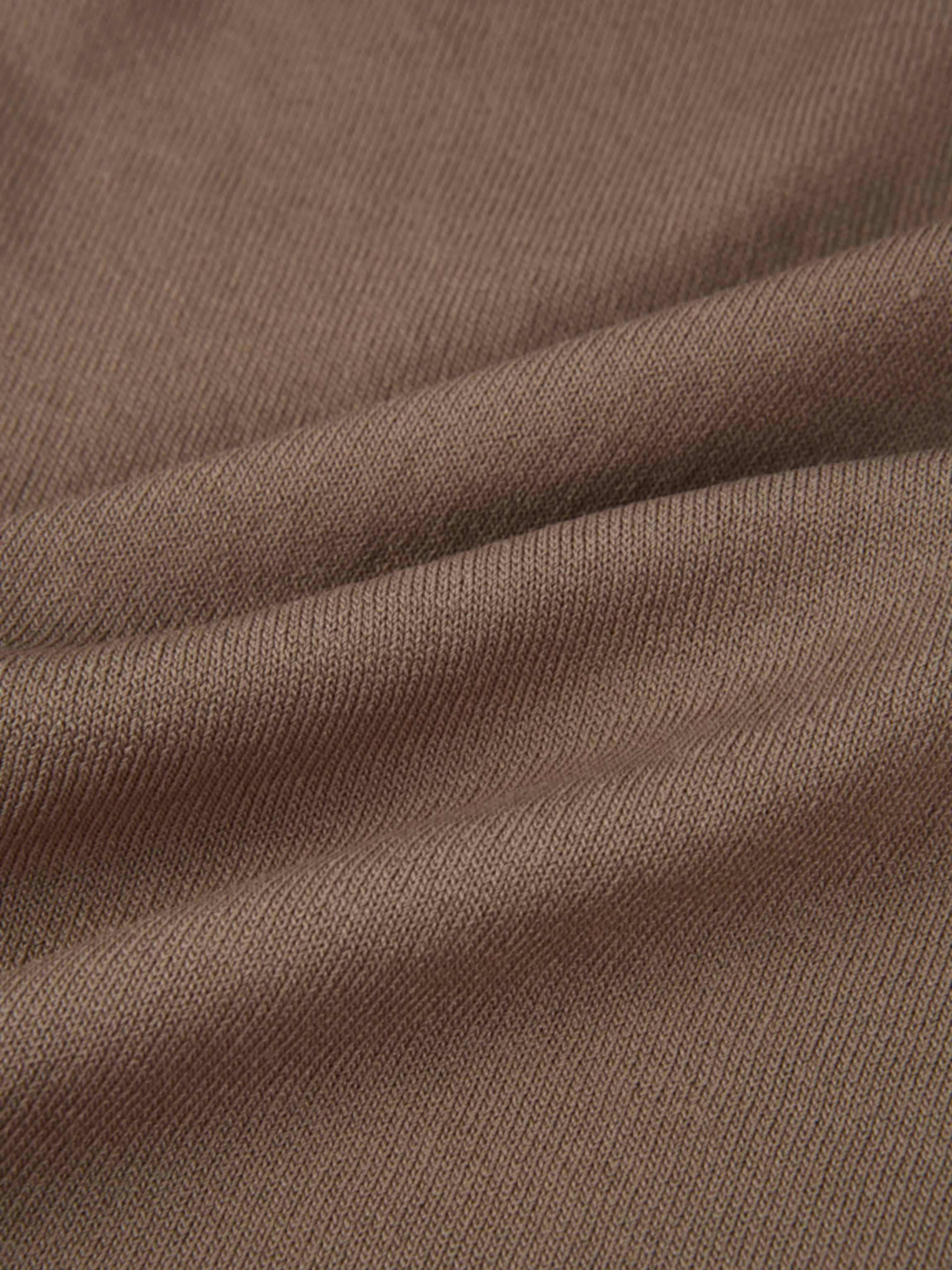 Shoulder Detail Turtleneck - Warm Taupe