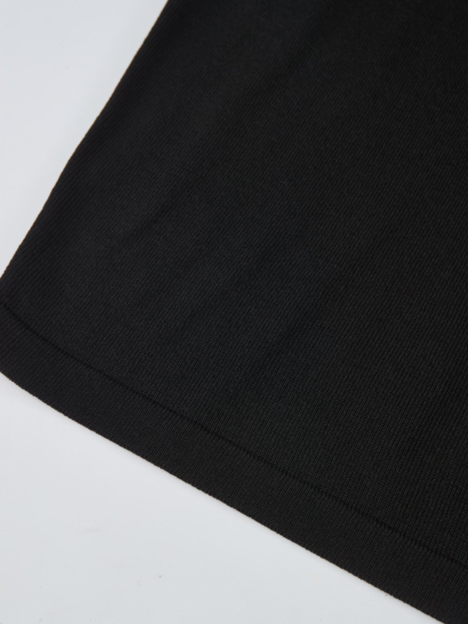 Shoulder Detail Turtleneck - Black