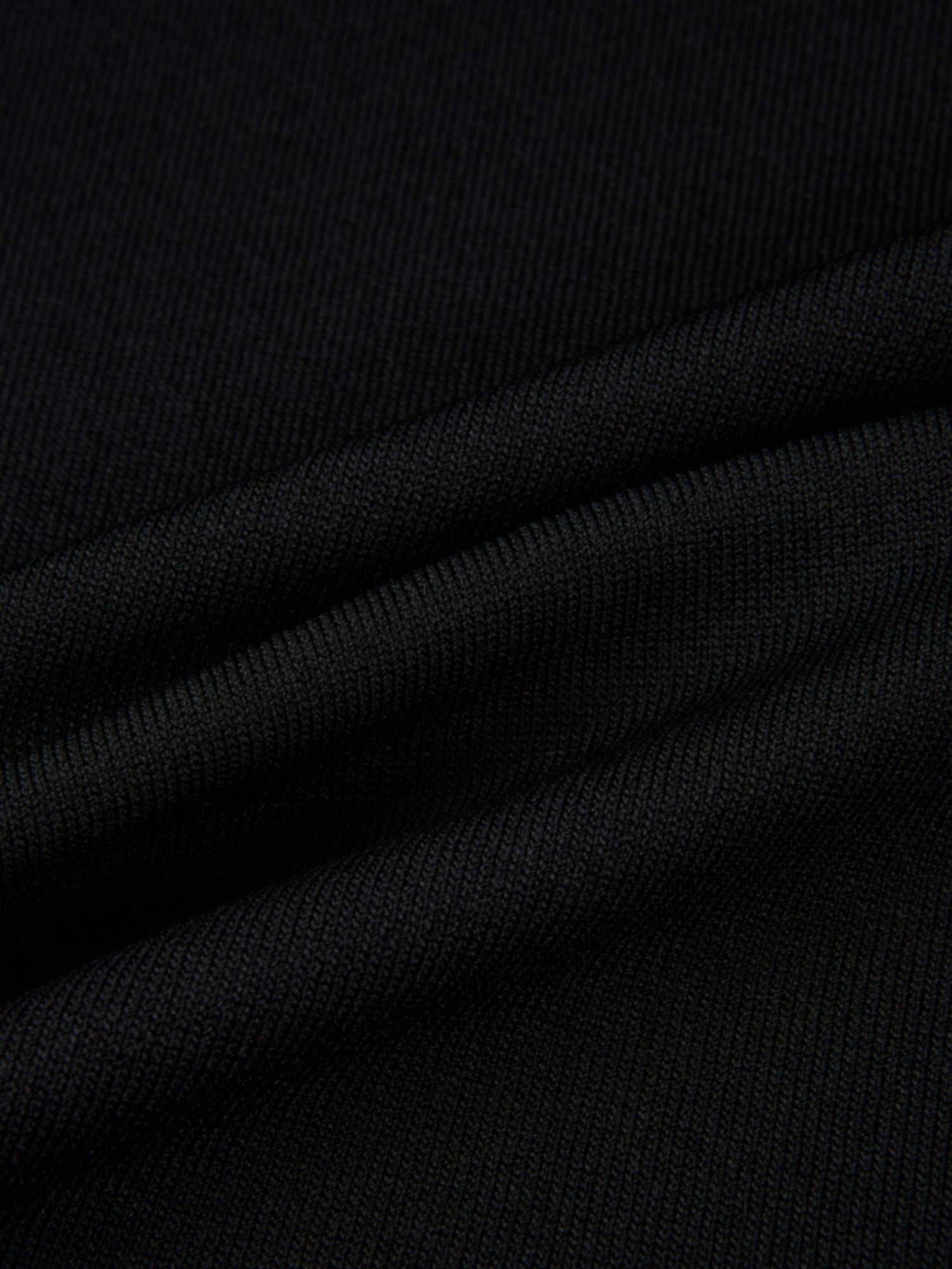 Shoulder Detail Turtleneck - Black