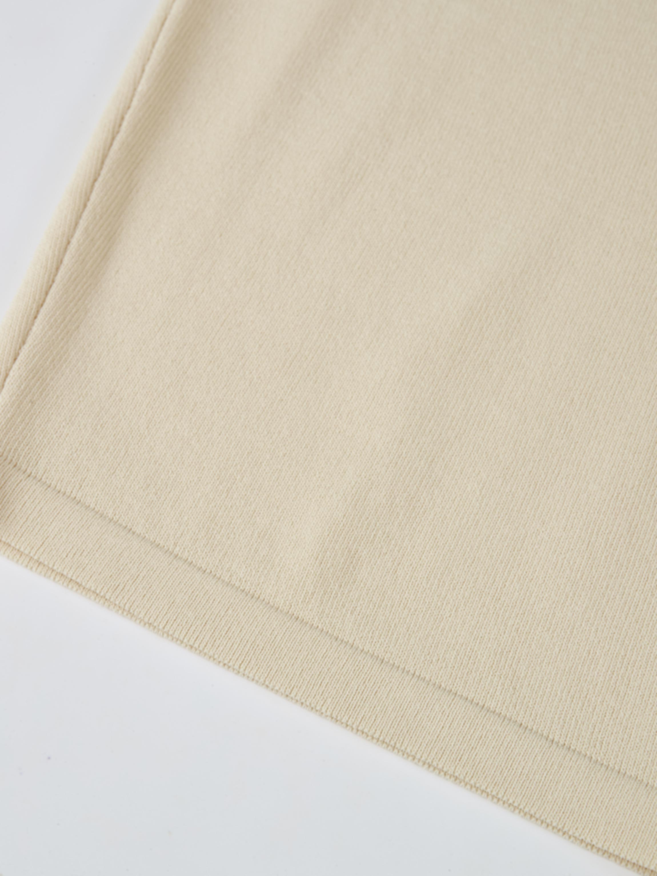 Shoulder Detail Turtleneck - Cream