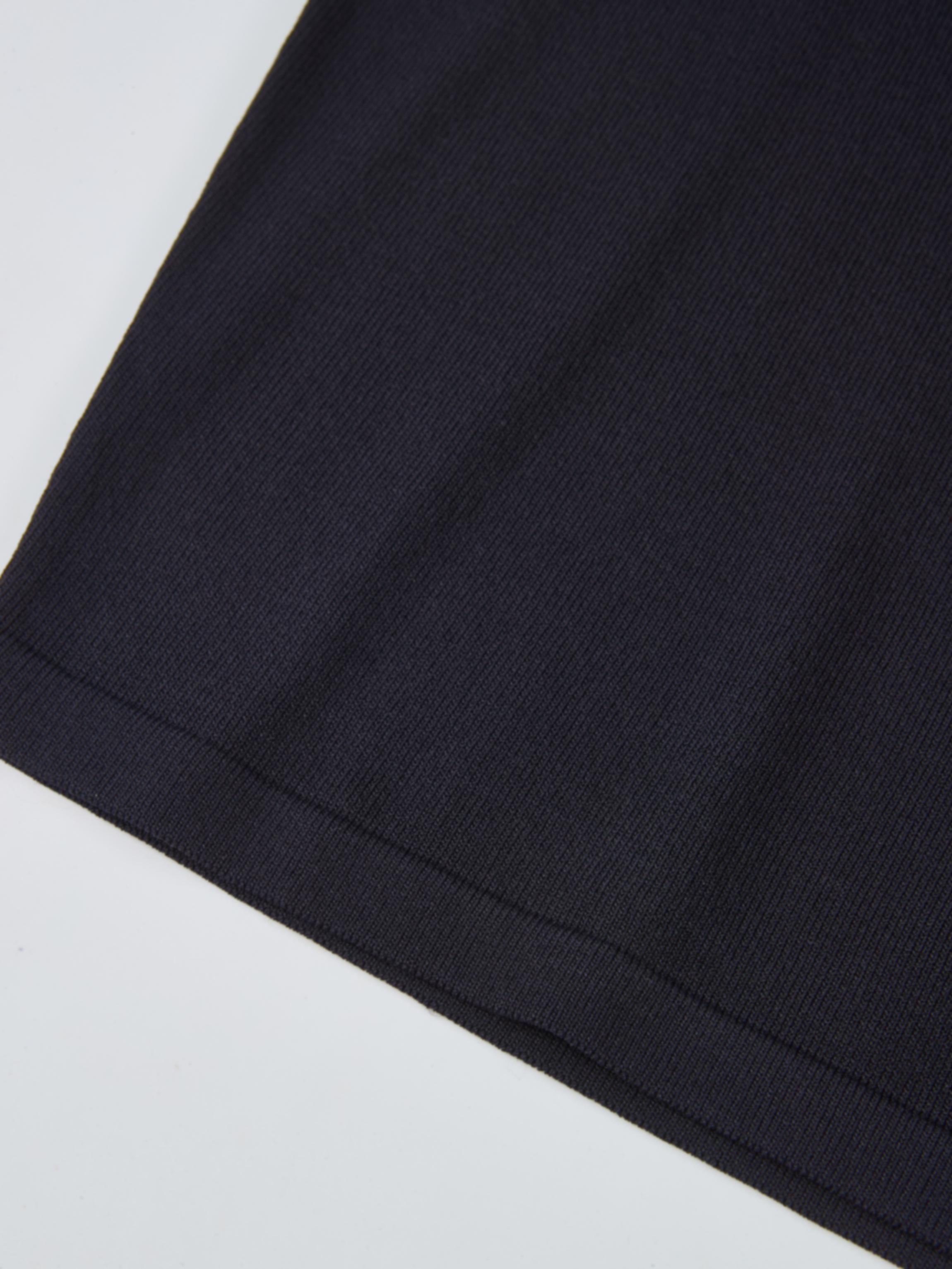 Shoulder Detail Turtleneck - Navy