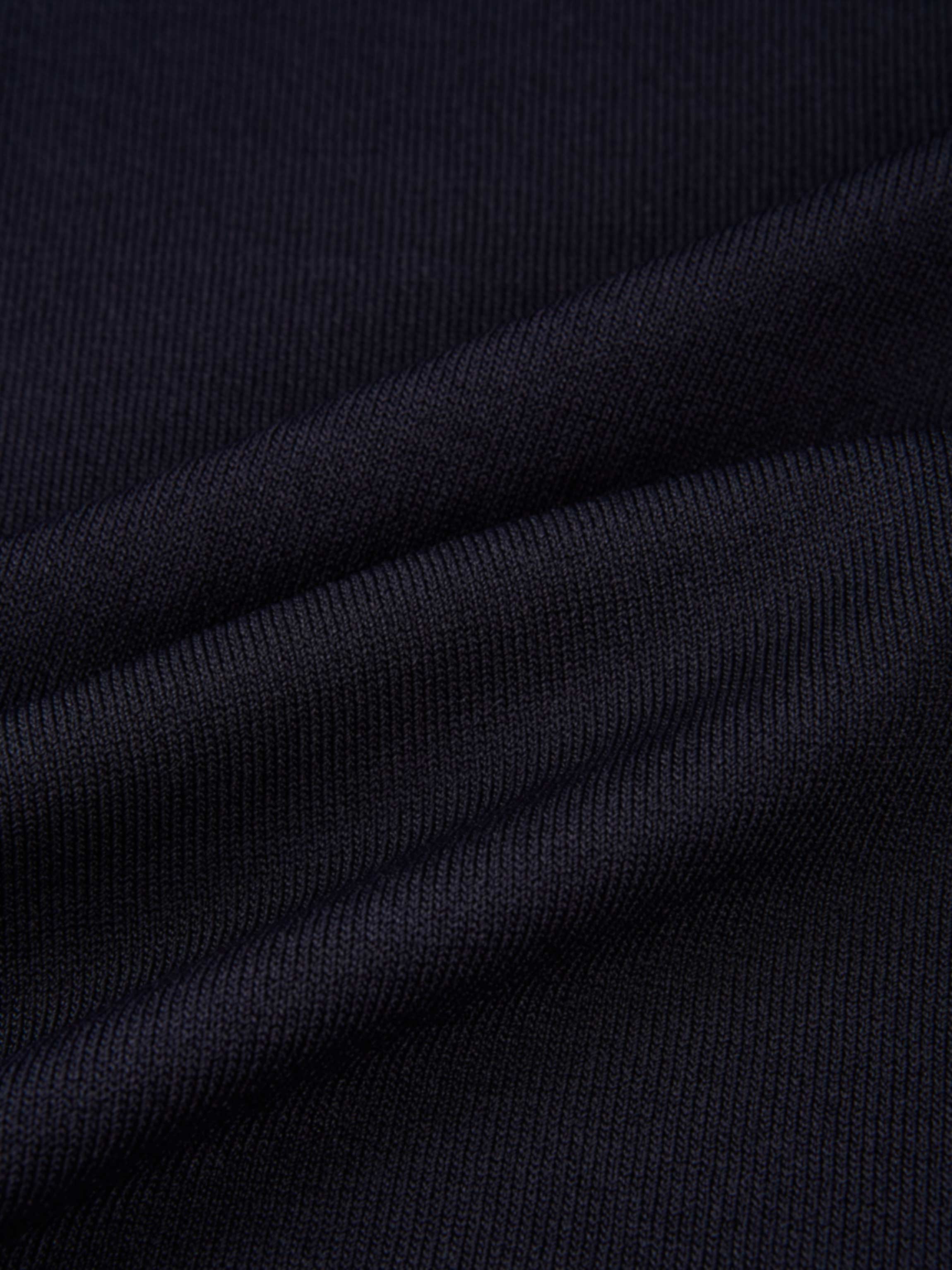 Shoulder Detail Turtleneck - Navy
