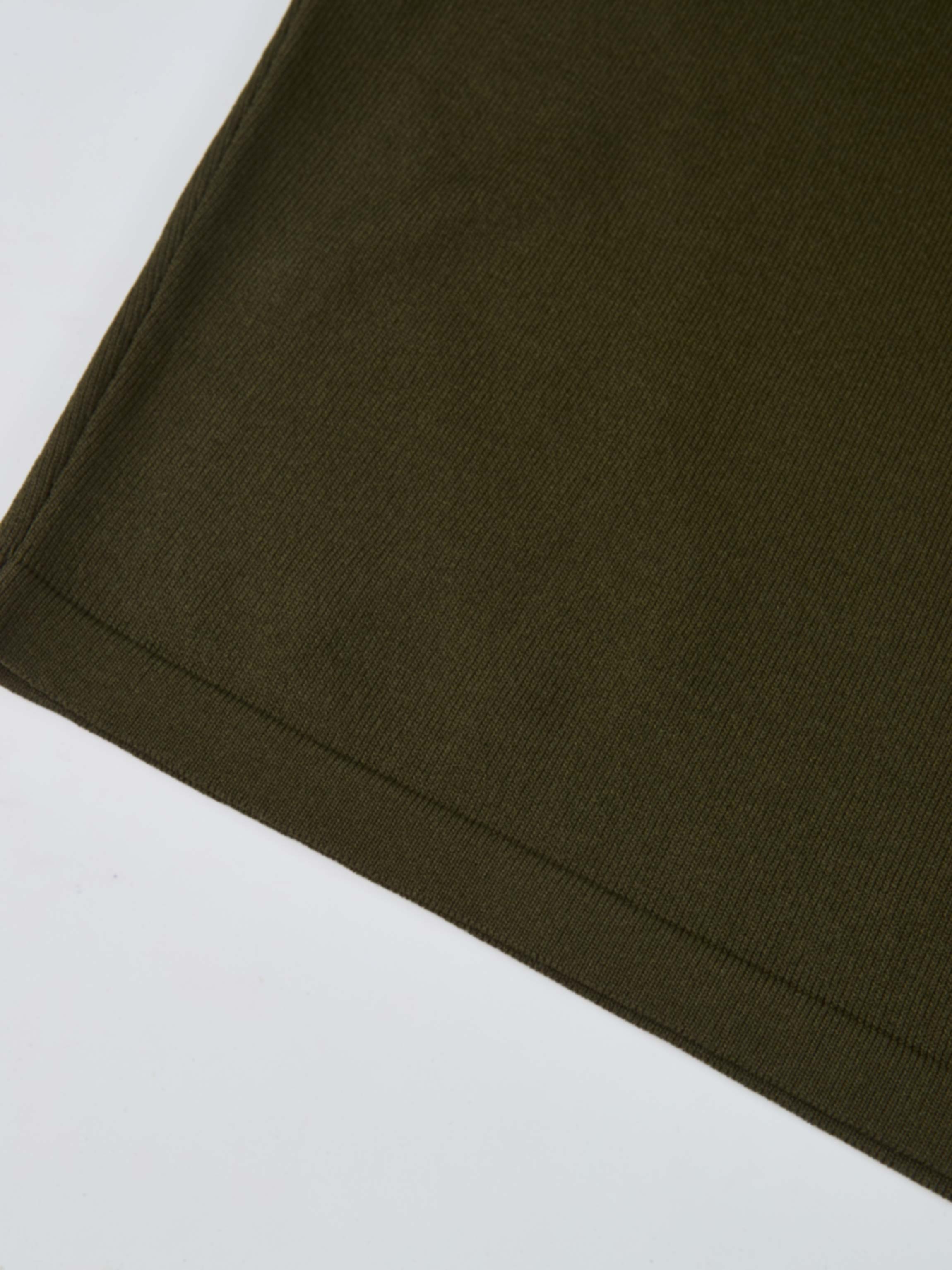 Shoulder Detail Turtleneck - Olive