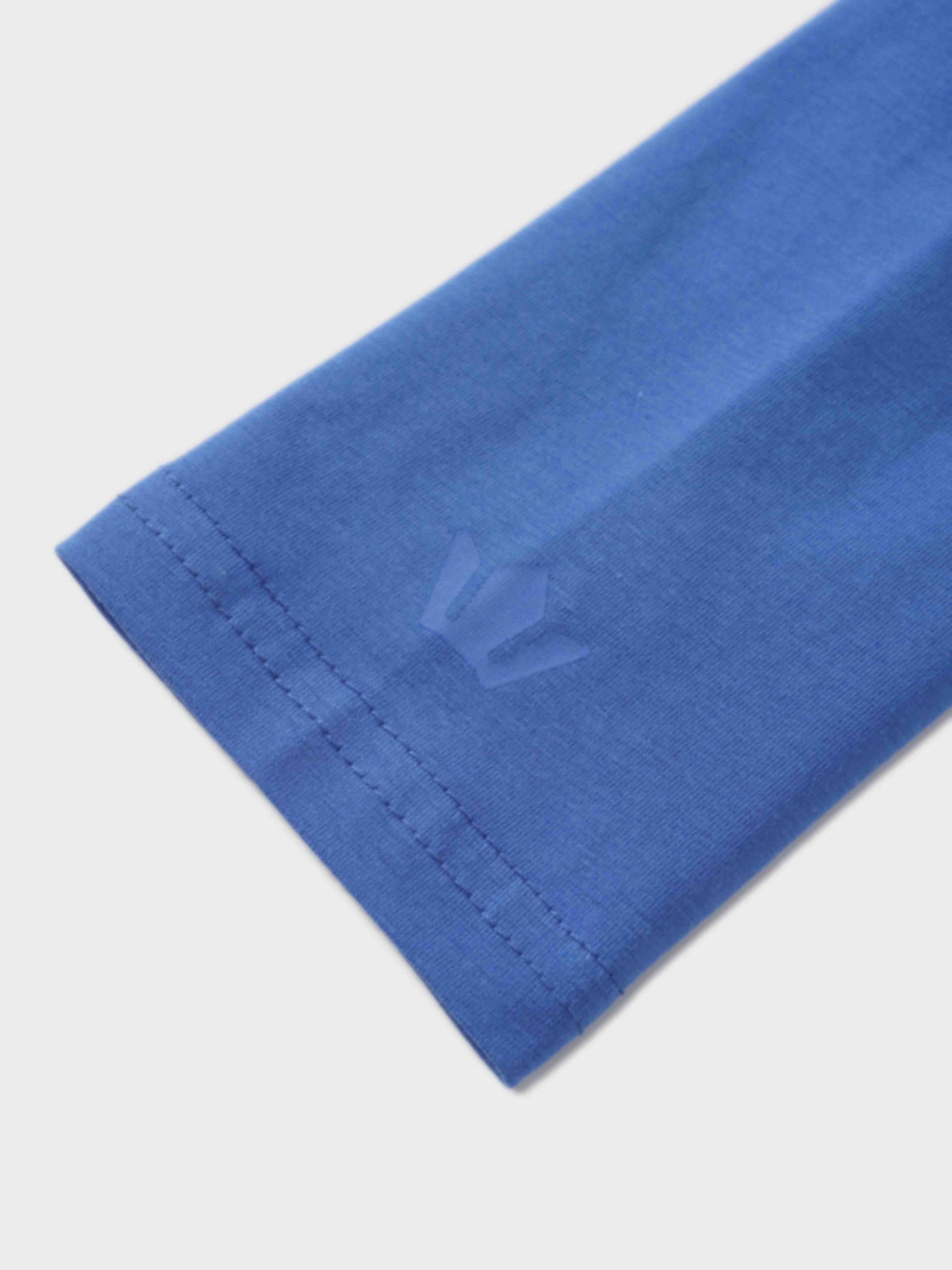 Cropped Boxy Tee-Cobalt