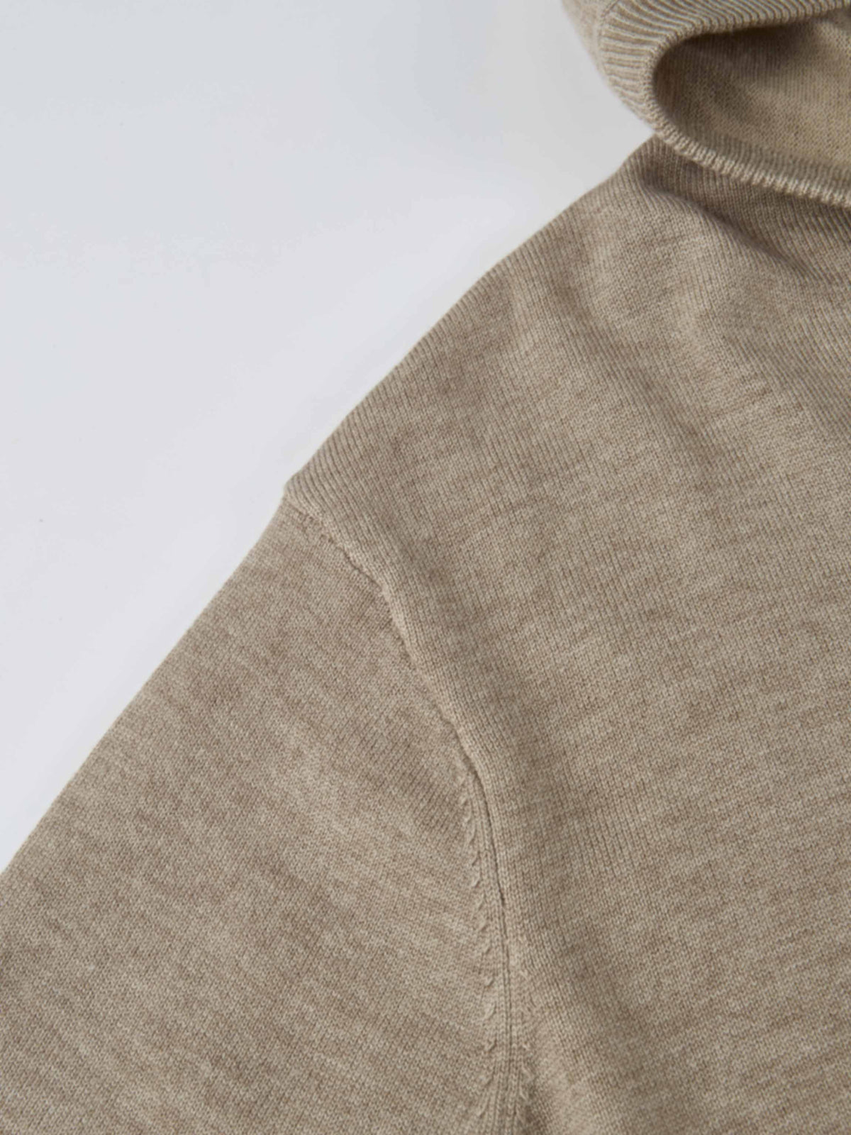 Soft Knit Hoodie Cardigan - Oatmeal