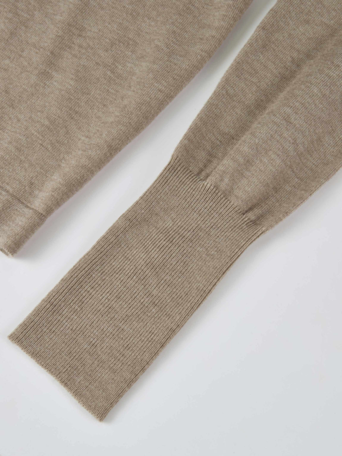 Soft Knit Hoodie Cardigan - Oatmeal