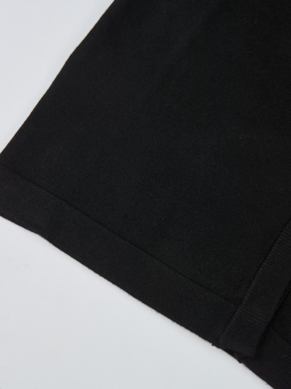 Soft Knit Hoodie Cardigan - Black