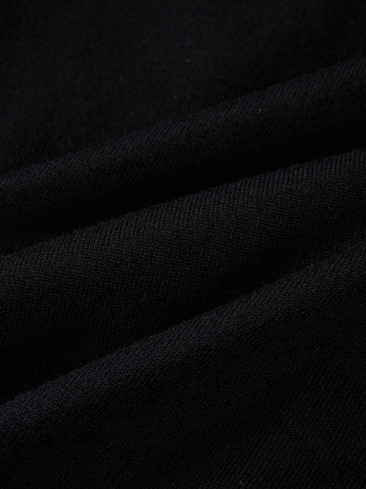 Soft Knit Hoodie Cardigan - Black