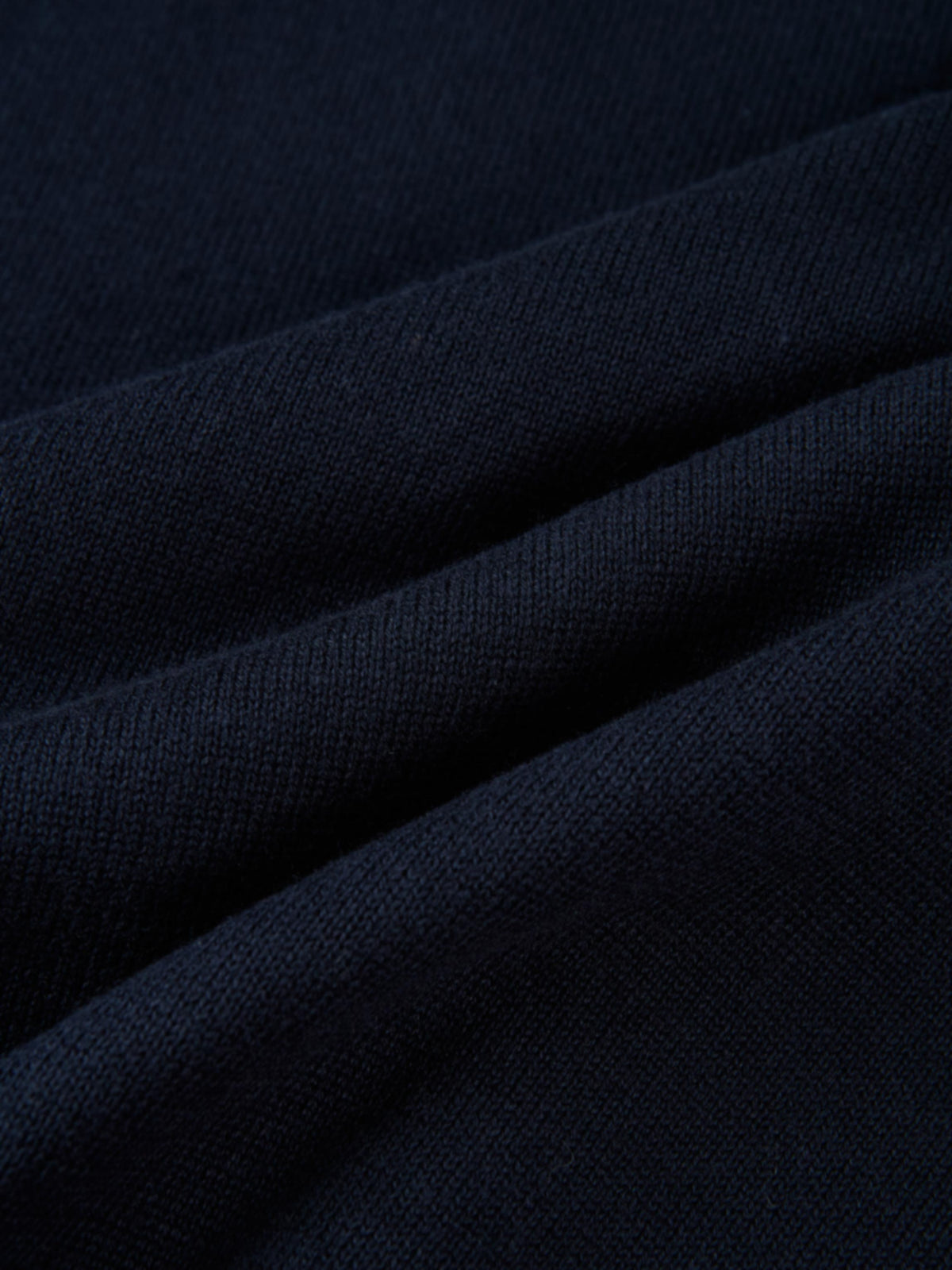 Eyelet Knit Trim Cardigan - Navy