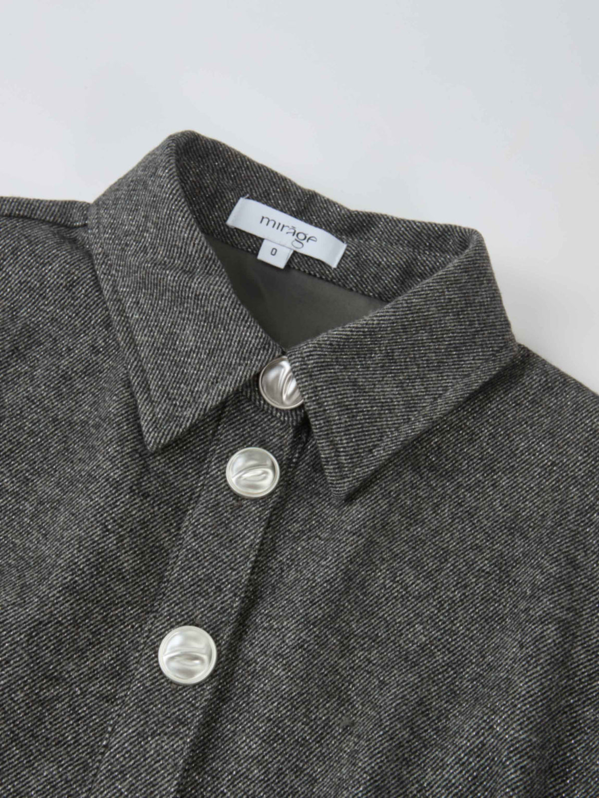 Herringbone Sparkle Dress- Grey