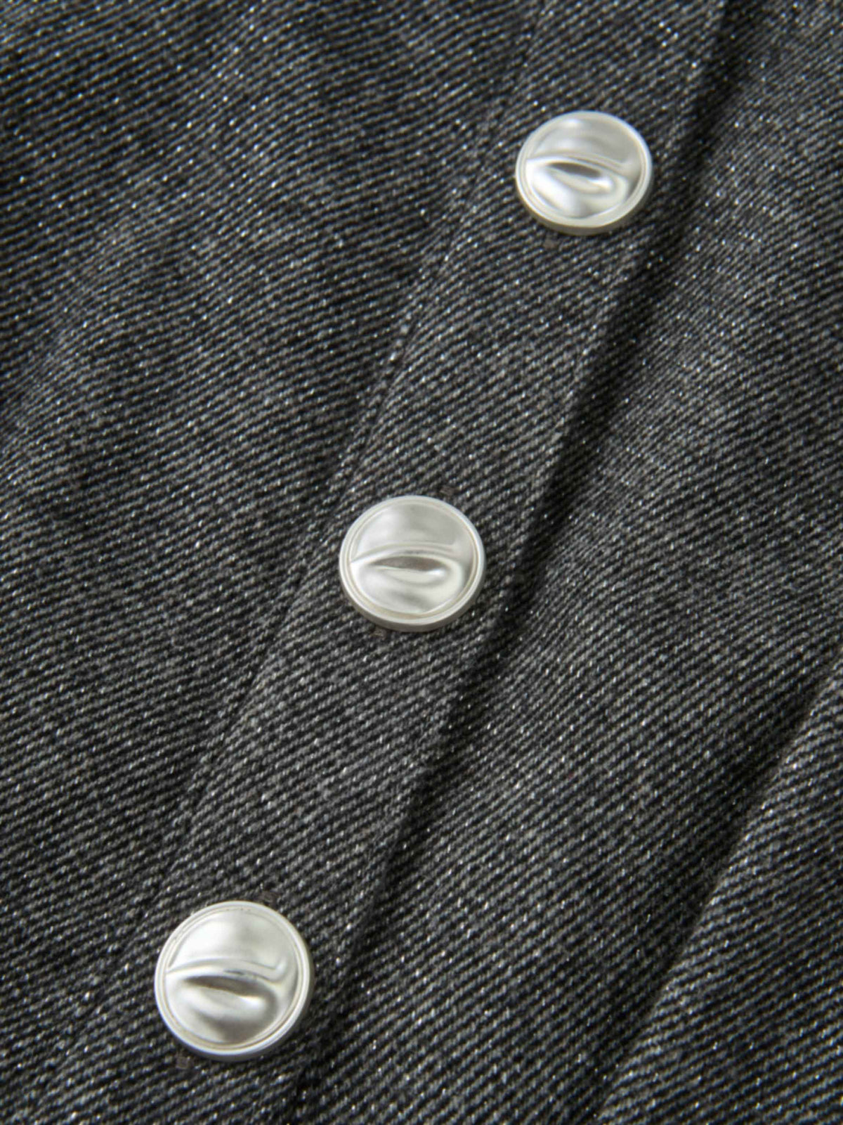 Herringbone Sparkle Dress- Grey