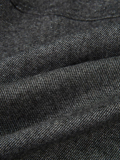 Herringbone Sparkle Dress- Grey