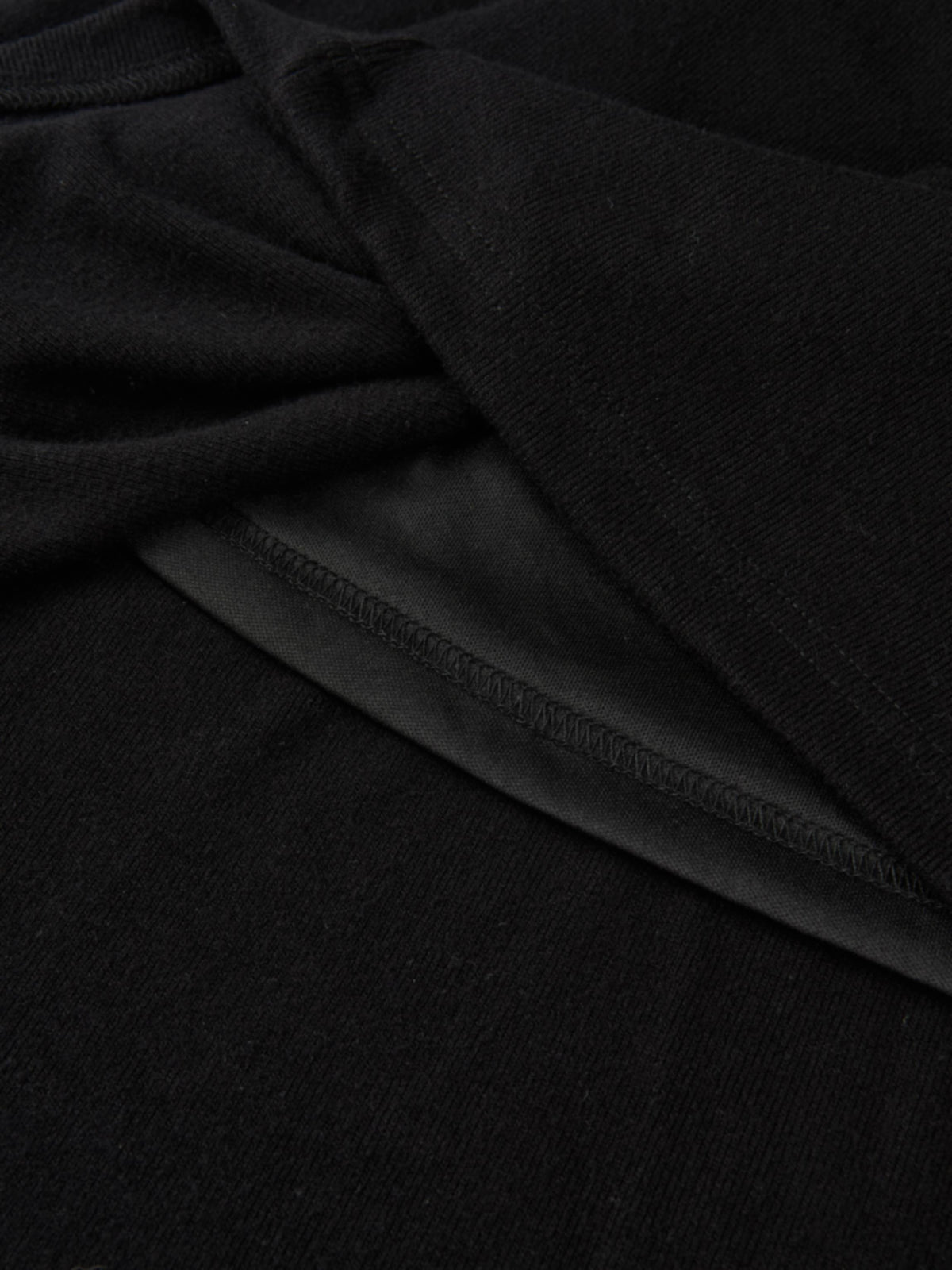 Sleeve Detail Princess Style Knit Dress - Black