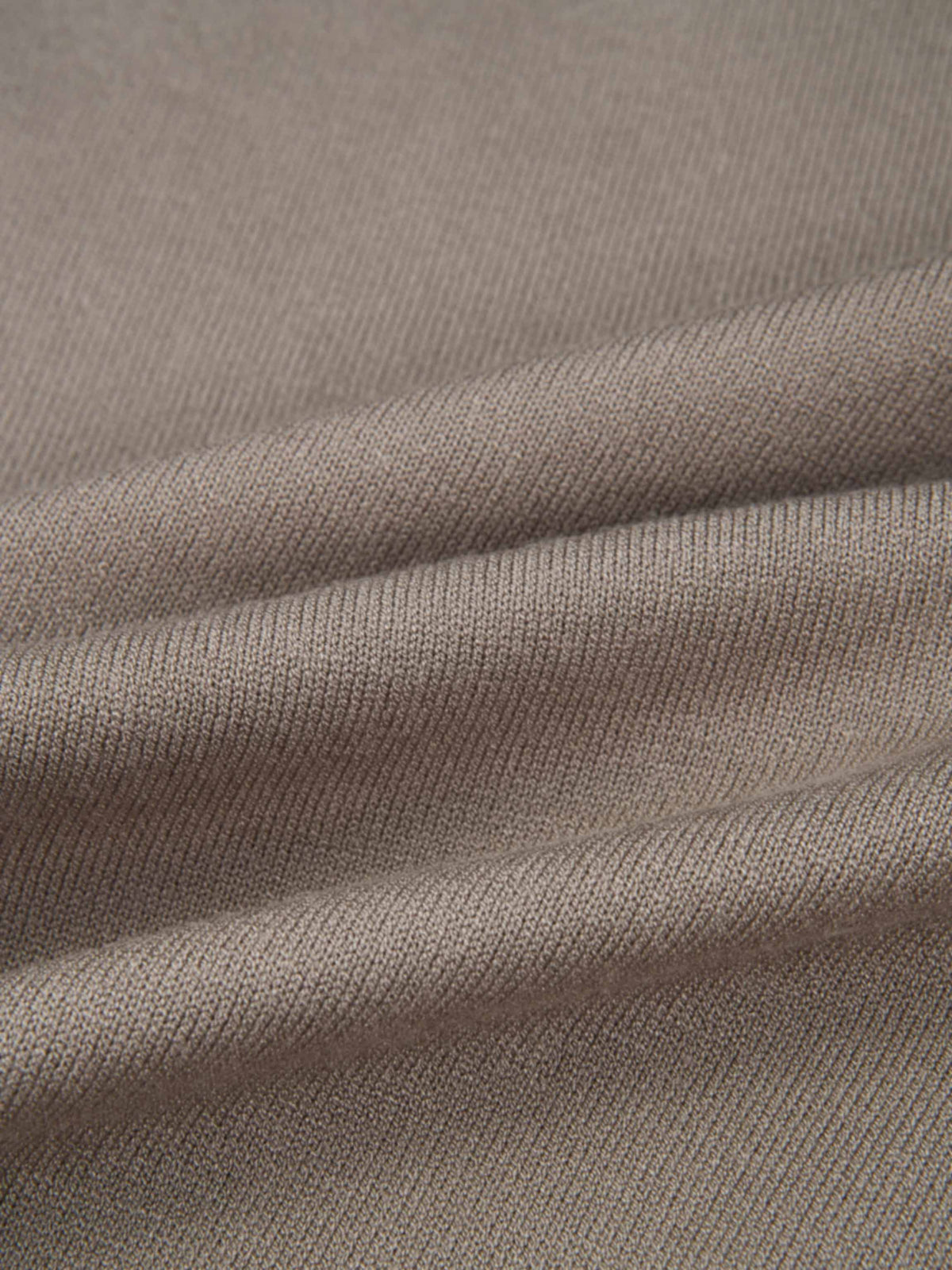 Basic Knit Crew Sweater - Warm Taupe