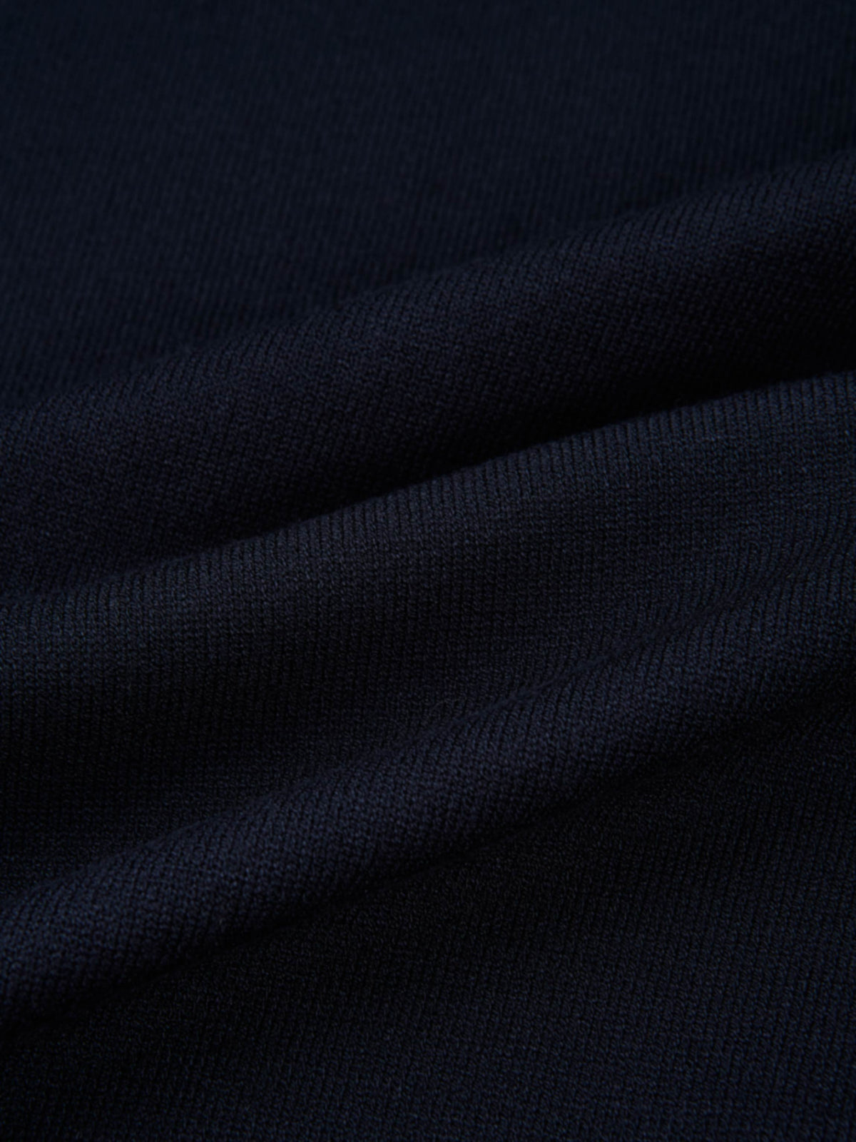 Basic Knit Crew Sweater - Navy
