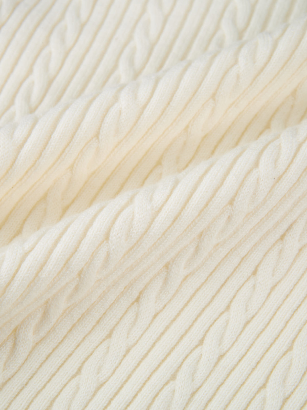 Double Breasted Cardigan - Cream