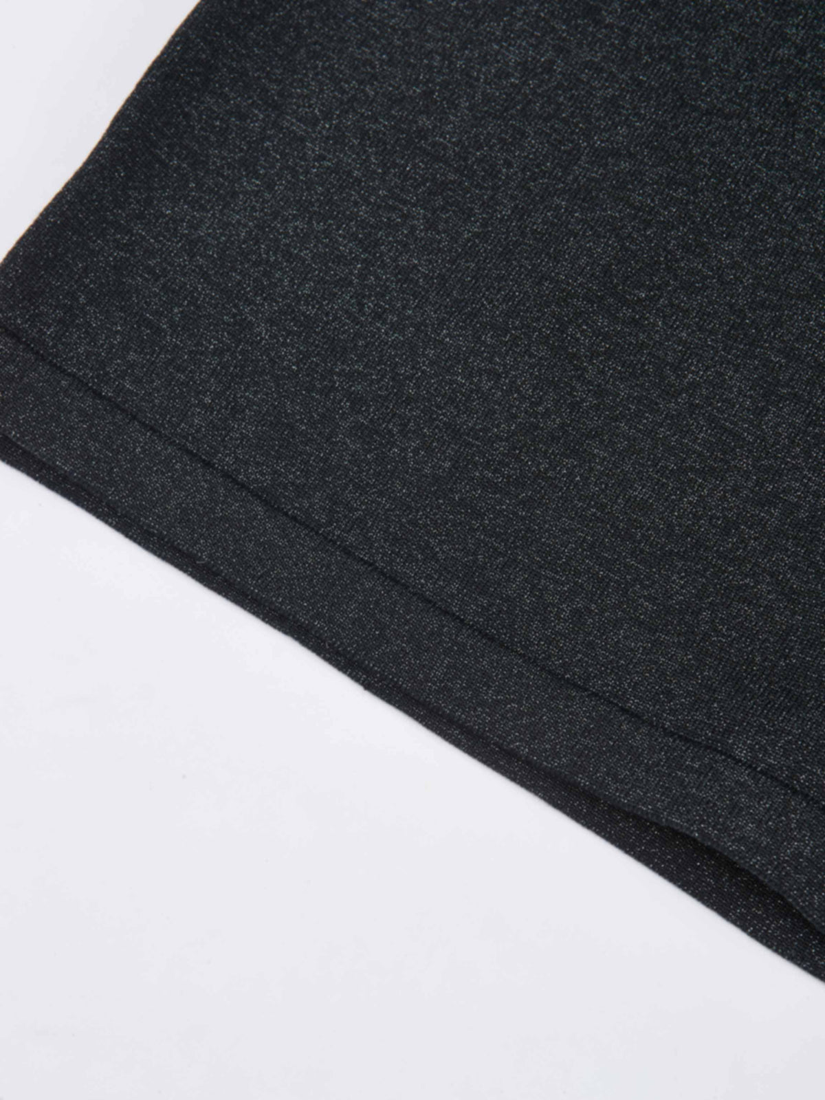 Lurex Sleeveless Top - Black