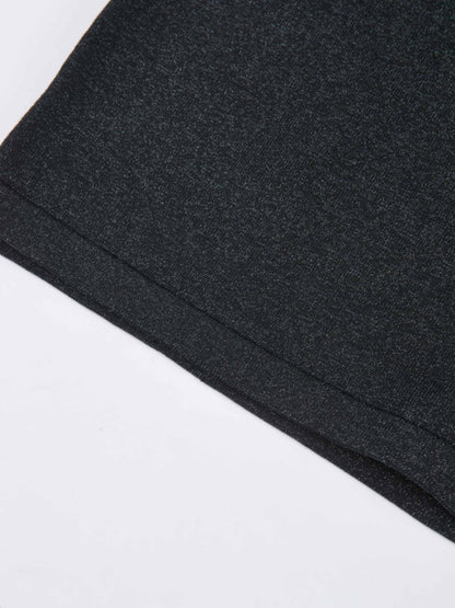 Lurex Sleeveless Top - Black