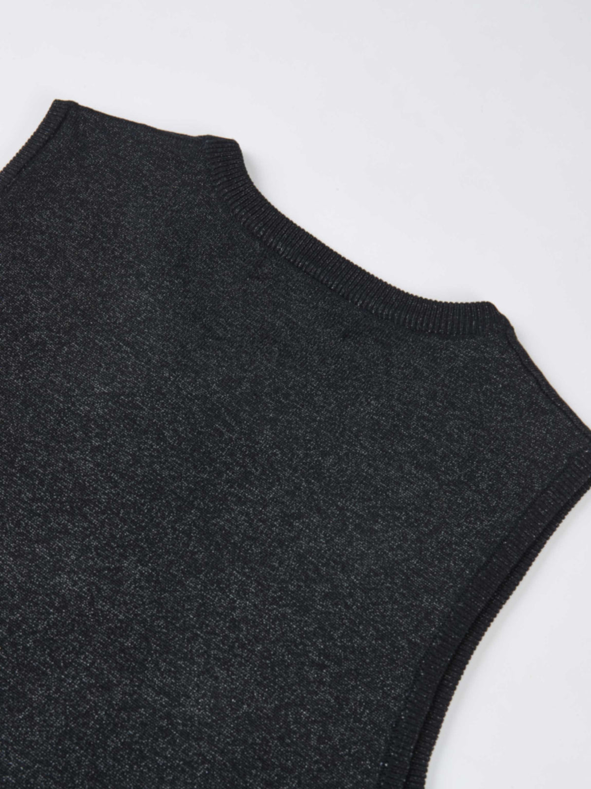 Lurex Sleeveless Top - Blue