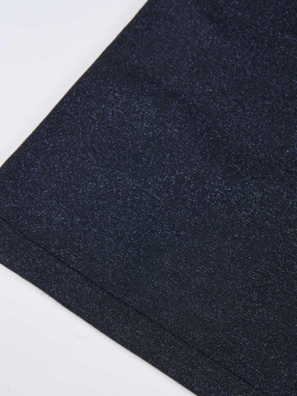 Lurex Sleeveless Top - Blue