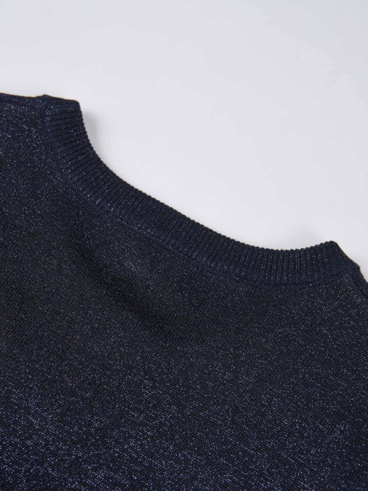 Lurex Sleeveless Top - Blue