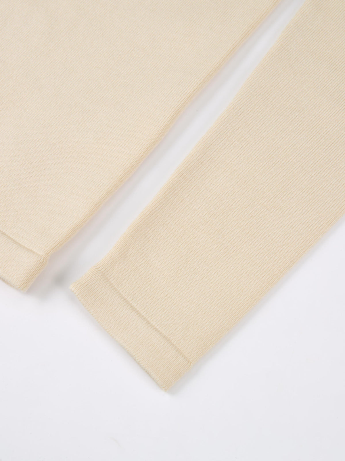 Shawl Collar Sweater - Cream
