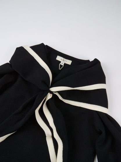 Shawl Collar Sweater - Black
