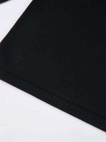 Shawl Collar Sweater - Black